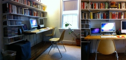 All sizes | The New Desk | Flickr - Photo Sharing! #office #home #photography #desk #ikea #workspace