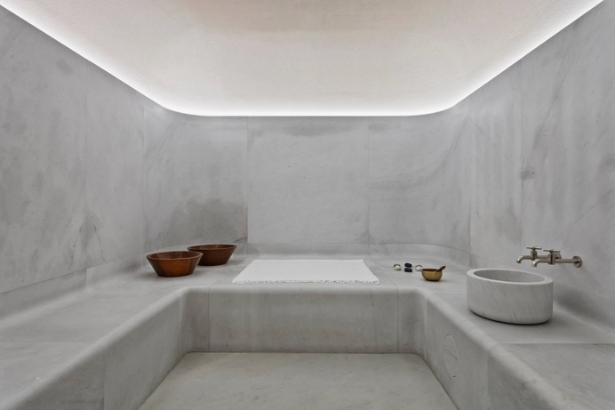 simplicity love: Akasha Holistic Wellbeing Centre, Cafe Royal, London | David Chipperfield Architects #spa #bath