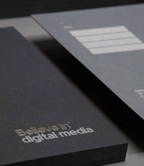 46c51eb567be419d6e14ad04e33311af.jpg 578×667 pixels #white #silver #print #in #black #believe #grid #identity #stationery #foil