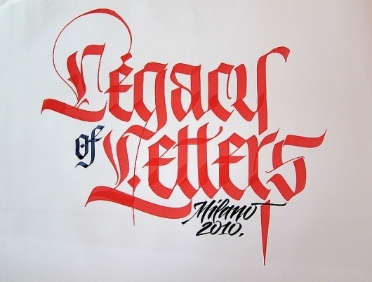 CUSTOM LETTERS, BEST OF 2010 DAY 2 — LetterCult #lettercult