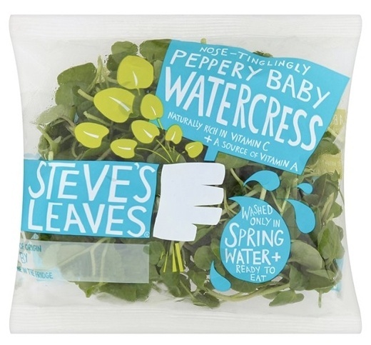 Sara Strand › Steve's Leaves #packaging #vegetable #salad #hand #typography