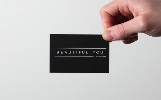 Beautiful You. on Branding Served #card #business