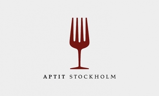 Aptit Stockholm | PALMBACK DESIGN STUDIO #logotype #sweden #food #identity #stockholm