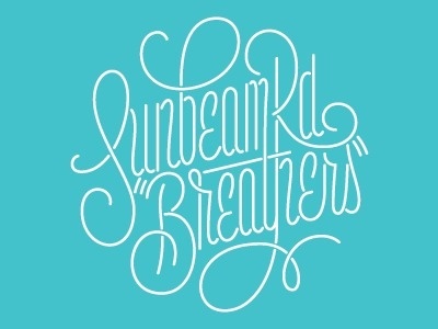 Dribbble - Sunbeam Rd - #lettering
