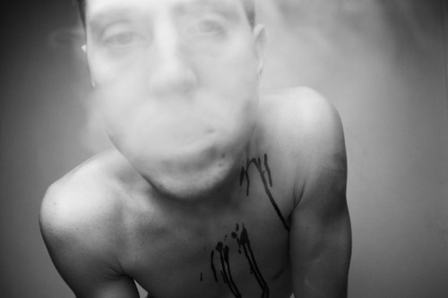 ALL I SEE #ink #white #smoke #black