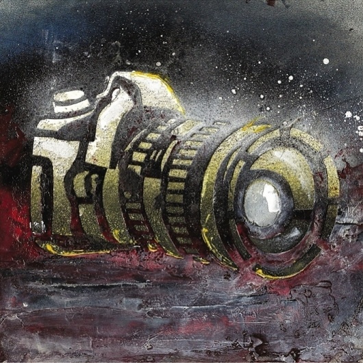 Diego Pinzon, Industrial Designer from Buenos Aires CF, Argentina #diego #camera #pinzon #stencil #illustration #handmade