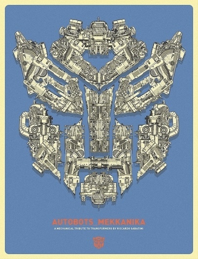 MEKKANIKA on the Behance Network #transformer #poster