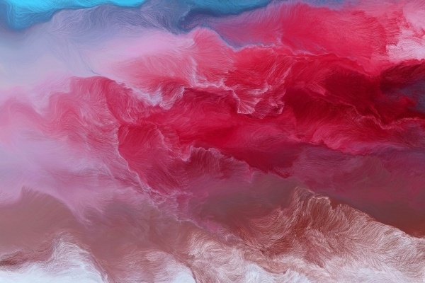 Schwarm I / Andreas Nicolas Fischer #pink #print #rot
