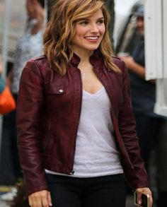 Chicago PD Erin Lindsay Maroon Jacket | Top Celebs Jackets