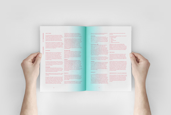 Fading Borders. on Behance #joost #breda #book #fading #st #borders #gradient #akv