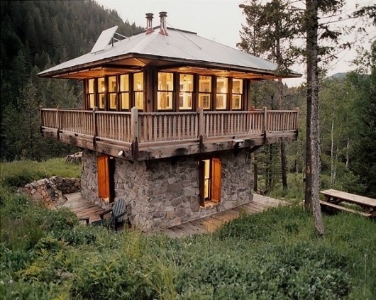 Judith Mountain Cabin in Montana #mountain #judith #architecture #cabin #montana