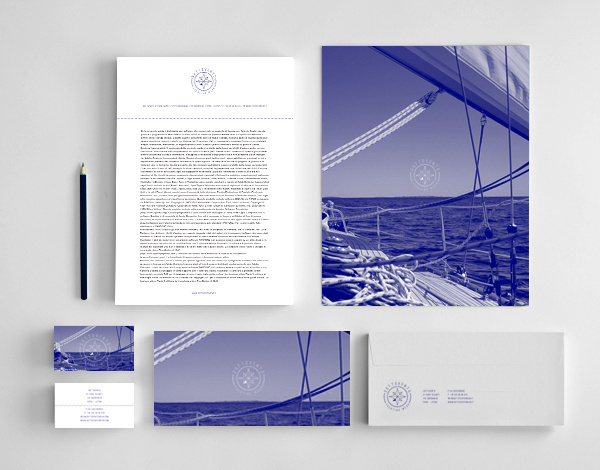 Sottovento Yachting Wear Shop - Corporate identity #vetica #business #branding #card #corporate #identity #logo #francesco