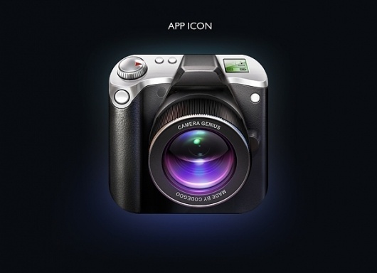 Camera Genius App Interface on the Behance Network #icon #camera #fler