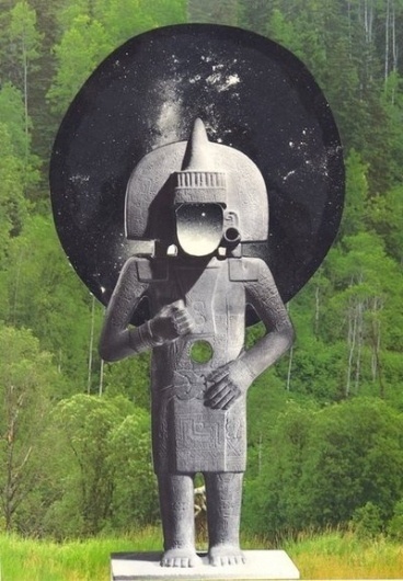 INFORMATION IS THE FIFTH DIMENSION. - josh slater #collage #ethnic