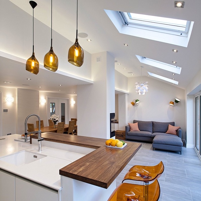 Modern Living Space by Sue Murphy Interior Design