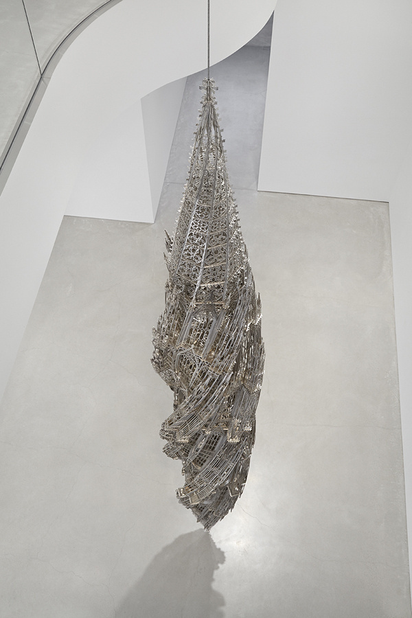 CJWHO ™ (The Gothic Meets The Parametric In Wim Delvoye's...) #sculpture #white #parametric #design #gothic #delvoyes #photography #architecture #art #wim