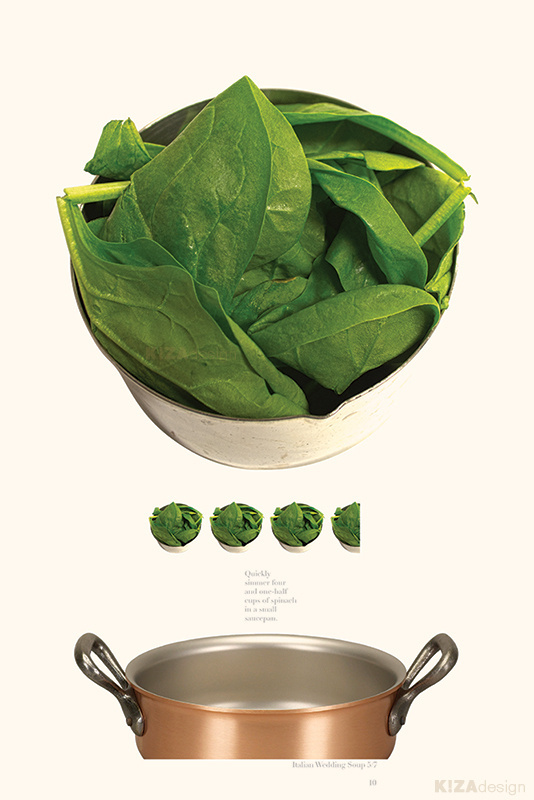 Visual Victuals – Visual Cookbook - 100-Page Analytical Cookbook #layouts #page #innovation #infographics #infographic #design #book #spread #photography #layout