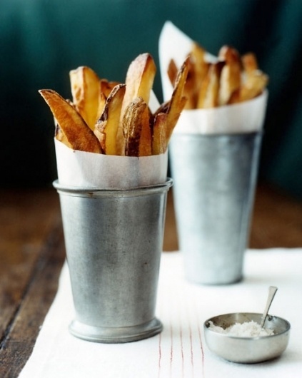 All Things Stylish #stylish #food #tin #chips #bucket #fries #potato #metal