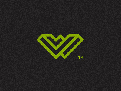 Whurley #mark #branding #black #identity #logo #green