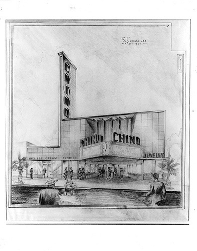 Chino Theatre drawing #architecture #drawing
