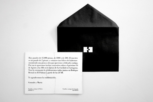 Invitación de Boda | Sublima Comunicación #sublima #invitation #board #envelope #wedding #brochure