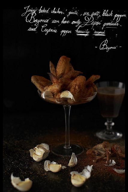 Beyonce Rider #pepsi #fried #garlic #food