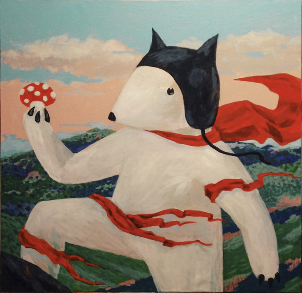 Paintings #paint #squirrels #art #moscow #canvas