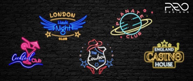 The Do's & Don'ts While Designing A Neon Logo Design