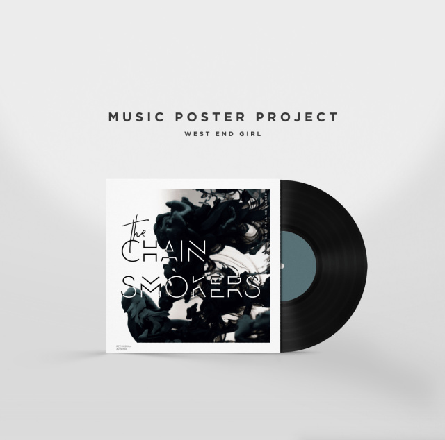 music poster, album art, fan art, music, vinyl, record design, graphic design, album, music art, poster design,