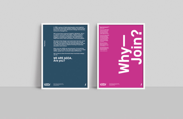 AGDA mikerigby #linking #branding #agda #design #graphic #mike #rigby #interbrand #connection #identity #one #logo #australia #typography