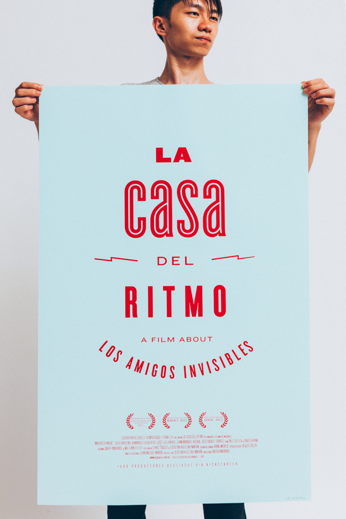 La Casa del Ritmo - film poster #film #poster #screenprinting