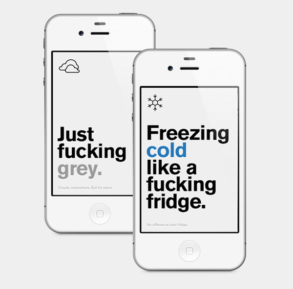 AuthenticWeather_006 #ios #minimal