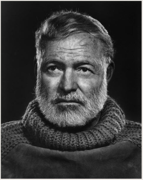 by Yousuf Karsh #photography #hemingway #portrait