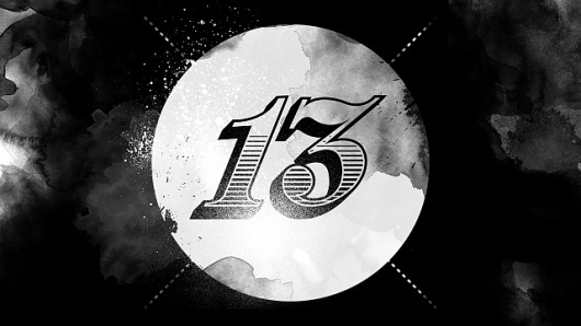 kidXmicah › 13 #blackwhite #vintage #grunge #numbers #dirty