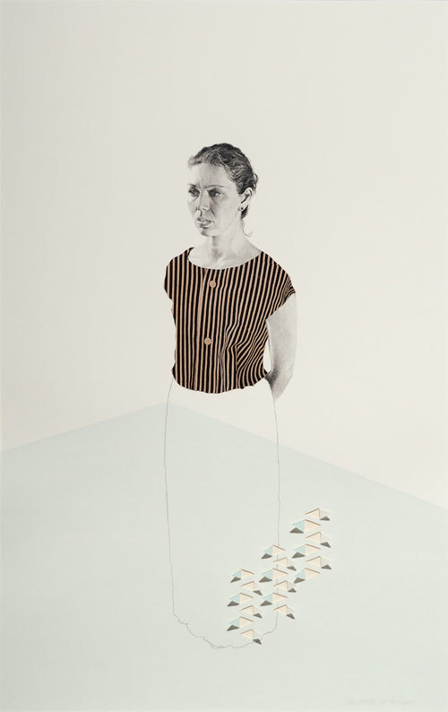 Drawings by artist Alejandrina Herrera #art