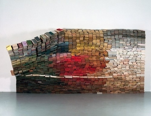 Tumblr #books #art #installation