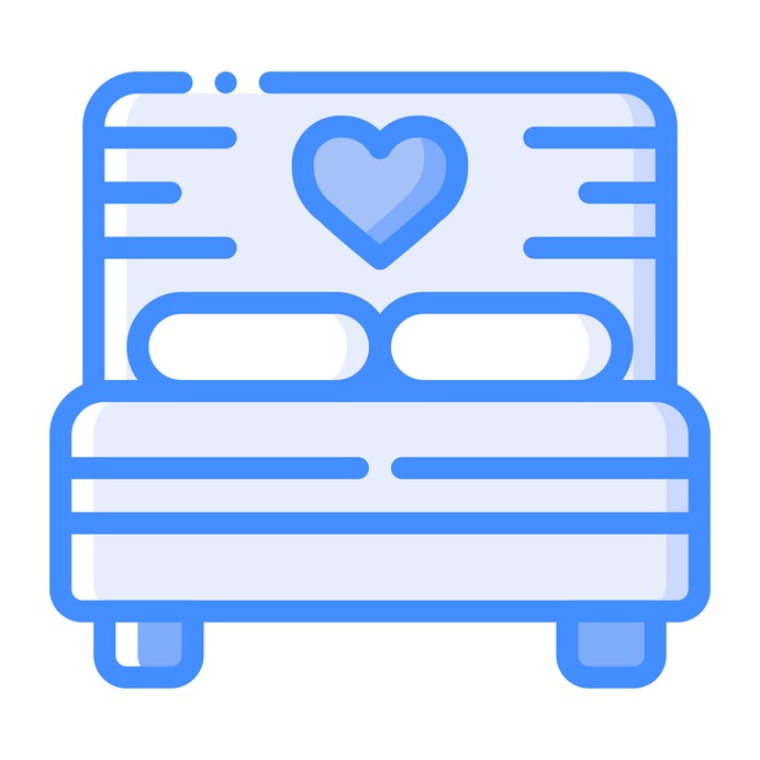 See more icon inspiration related to bedroom, room, bed, furniture and household, beds, sleep, furniture, buildings and rest on Flaticon.