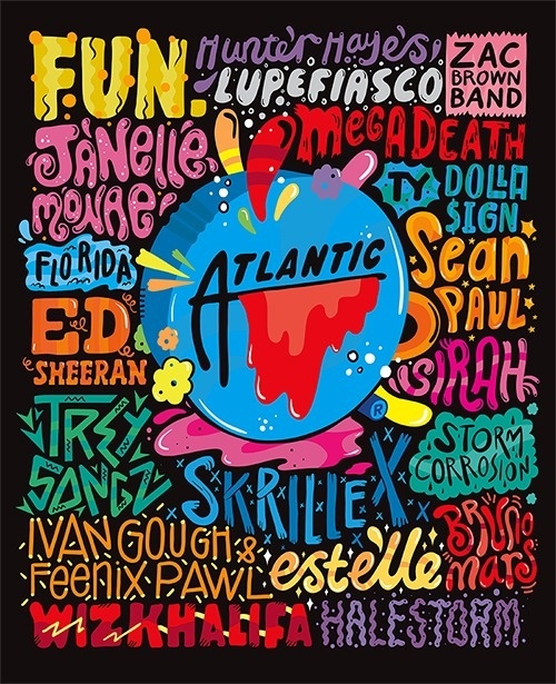 katemoross #illustrated #typography