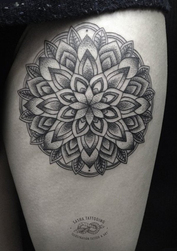 Thigh Tattoo Design  Etsy UK