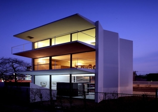 House in Nagoya by SUPPOSE design office | Yatzer™ #balconies #architecture #facades
