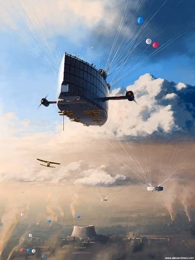 Illustrations by Alex Andreyev | 123 Inspiration #alex #illustrations #andreyev