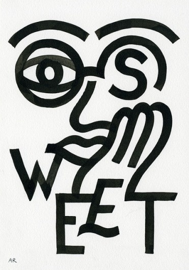 M O O D #logo #design #ink #art