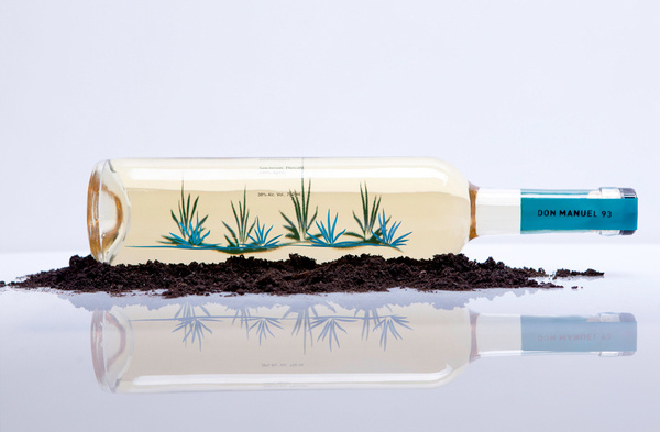 Don Manuel 93 objesion #branding #bottle #mexico #tequila #agave