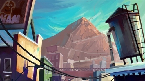 Leonel Toribio - Blog #mountain #color #digital #illustration #painting