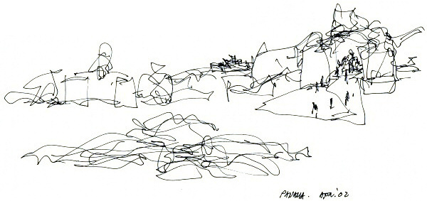 Gehry Partners, LLP :: Home #gehry #concept #architecture #frank #sketch