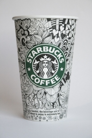 Starbucks Cups #illustration