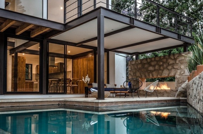 Modern Mexican House Evoking the Specificity of the Yucatan Peninsula 1