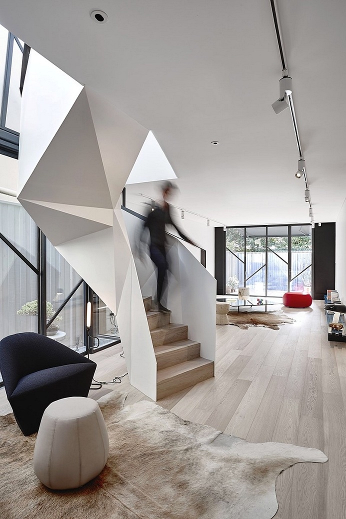 Fitzroy Terrace House by Adrian Amore Architects