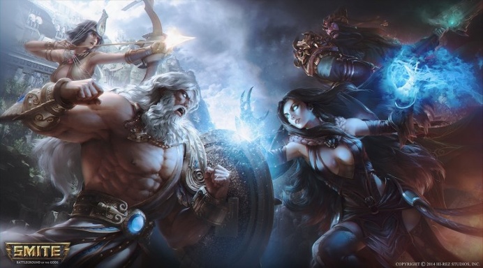 SMITE – 2 Vs 2 Gods Battle