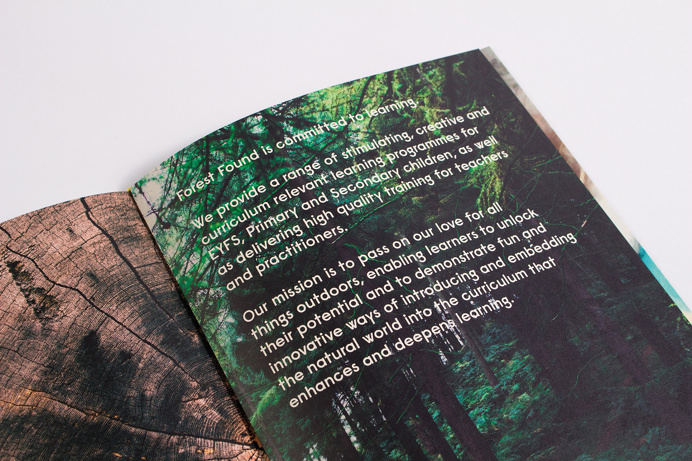 Forest Found brand identity nature natural tree ecological eco branding green brow beautiful minimal mindsparkle mag inspire inspiration www